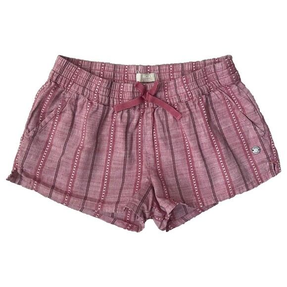 Roxy Girls Size 10 Elastic Waist Pull On Shorts Light Weight - Picture 1 of 5